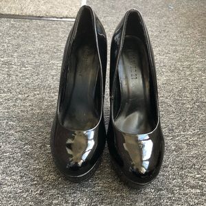 Forever 21 black patent heels